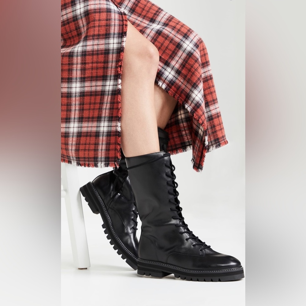 NWOT Aster Tall Combat Boots 5